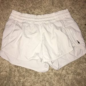 Lululemon white shorts. Size 6